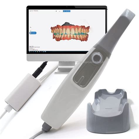 Digital Intraoral Dental Sensor 3D Scanner with Software Real Color with System Medit 3D Dental ...