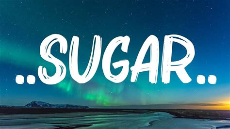 ..Sugar.. (Lyrics) - Maroon 5,Shawn-Mendes,Justin Bieber,Daniel Caesar ...