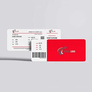 Free Boarding Pass Mockup - Free mockup