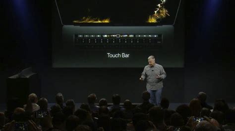 Apple's new MacBook Pro features a second touchscreen retina display