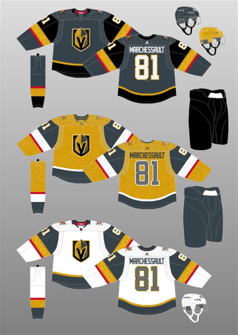 Vegas Golden Knights Jersey History