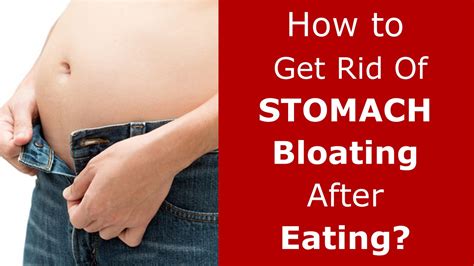 How to Get Rid of Stomach Bloating after Eating? - YouTube