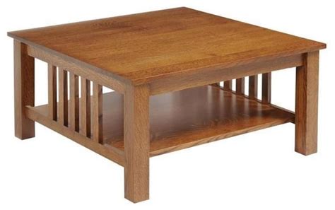 Mission Style Square Coffee Table in 2020 | Coffee table, Coffee table square, Furniture