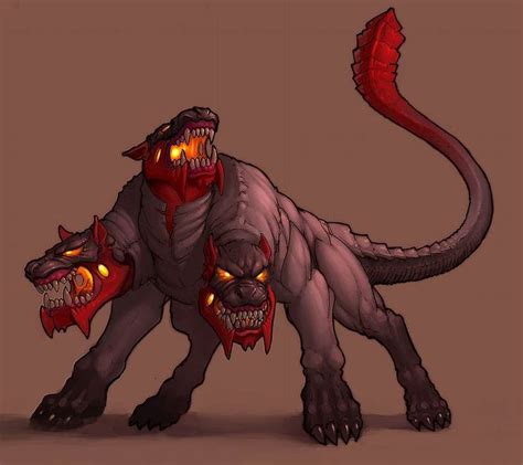 Image result for cerberus | Mythological creatures, Mythical creatures ...