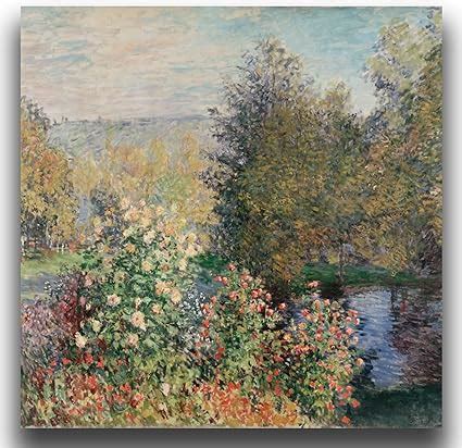 Amazon.com: Monet Prints - Corner Of The Garden At Poster - Replicas of ...