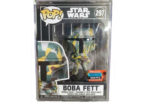 Funko Pop! Star Wars Boba Fett Fall Convention Exclusive LE 1000 Bobble-Head #297