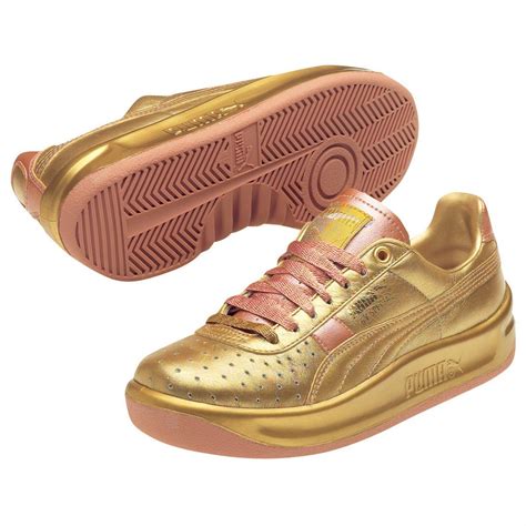 Women's Puma® GV Special LUX Tennis Shoes, Metallic Gold - 150350, Running Shoes & Sneakers at ...