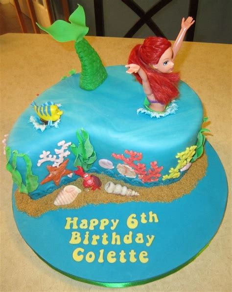 Ariel Little Mermaid | Disney doll cake, Ariel doll cake, Little ...