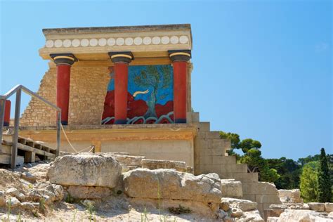 The Knossos Palace Archeological Site in Crete: Is It a Ruined Ruin?