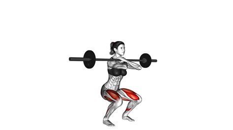 Barbell Front Squat (female): Video Guide & Tips For Effective Workout