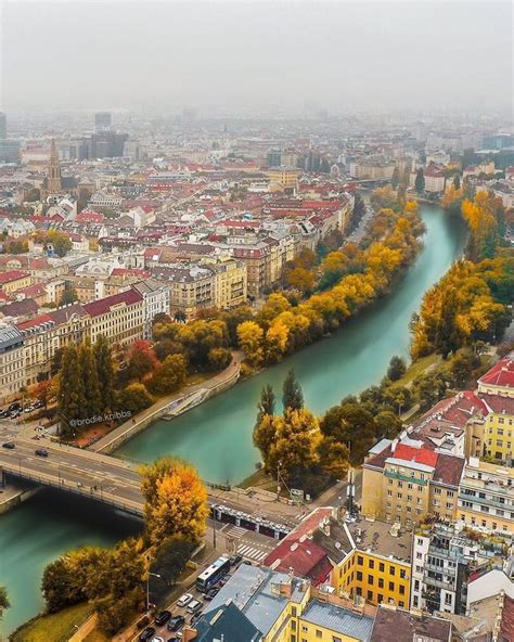 A great shot from the river Danube in Vienna. A short glimpse of why it is the most livable cit ...