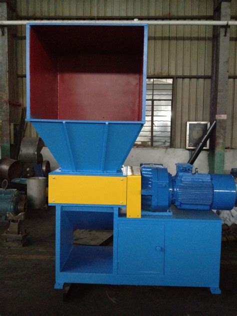 Aluminum 2 Shaft Shredder High Power Garbage Shredder Machine Low Noise