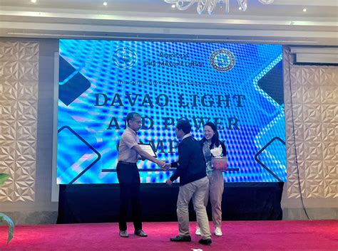 LOOK: Davao Light receives... - Davao Light and Power Co.