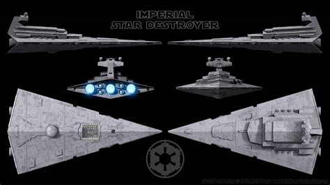 Imperial Star Destroyer - Schematics - Revised by Ravendeviant on ...