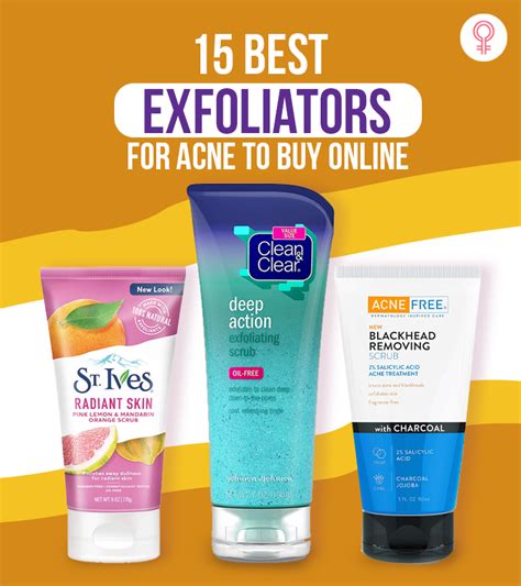 15 Best Exfoliators For Acne To Buy Online In 2023