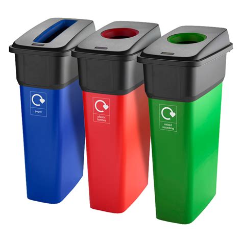 Types Of Recycling Bins / Trash Types Segregation With Recycling Bins ...