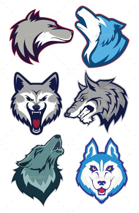 Wolf Mascot Logo | Animal logo, Logo character, Mascot