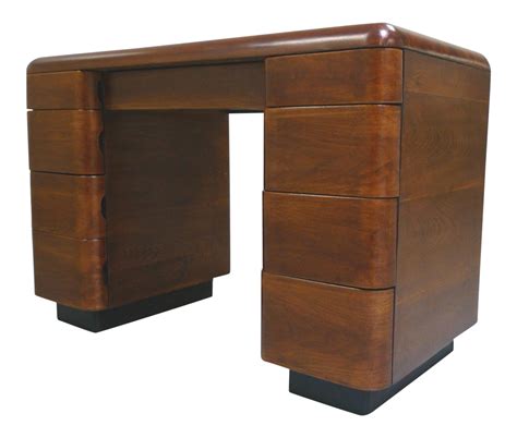 1940s Art Deco Rosewood Veneer Desk by Paul Goldman on Chairish.com | Art deco bedroom, Art deco ...