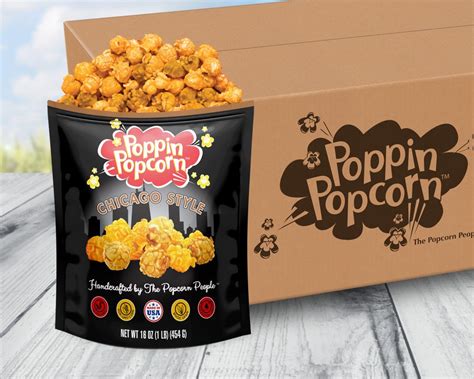 Chicago Style Popcorn Family Size Bag – Poppin Popcorn