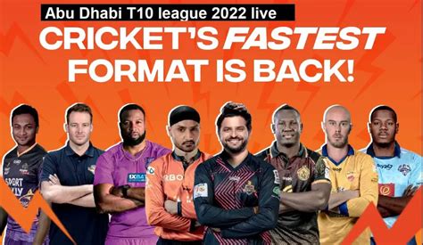 Abu Dhabi T10 League 2022 Live Streaming and Schedule: Which channels will broadcast live in India?