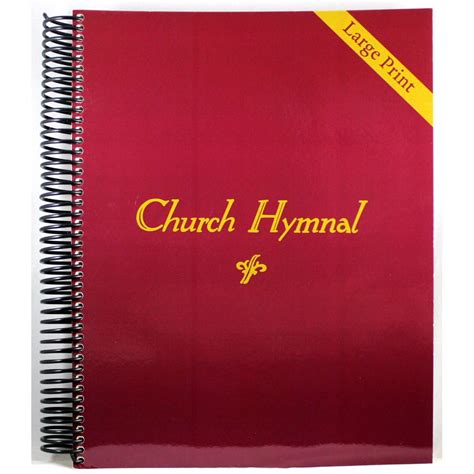 Church Hymnal (Large Print) by Pathway Music Book - Walmart.com ...