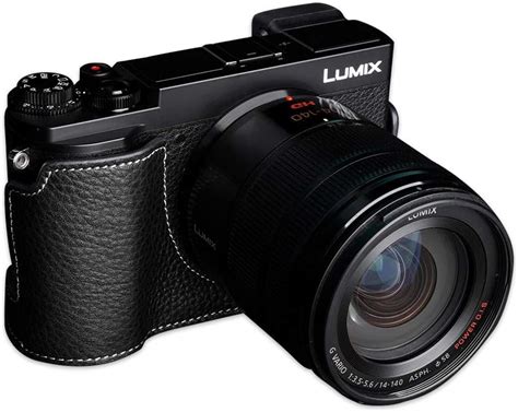 Amazon.co.jp: TP Original Panasonic LUMIX GX7 Mark III Body Half Case Black : Electronics