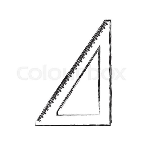 Triangle Ruler Drawing