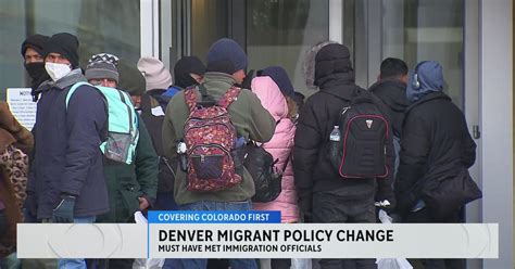 Denver changes policy on migrants arriving to city - CBS Colorado