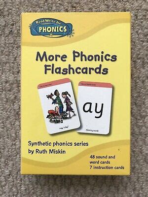 READ WRITE INC. Phonics: Home More Phonics Flashcards:Ruth Miskin Set 2 ...