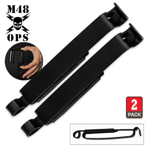 M48 OPS Black Steel ALICE Clips - Set of Two | CHKadels.com | Survival ...