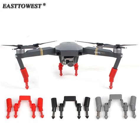 Easttowest DJI Mavic Pro Drone Accessories Shockproof Spring Design Landing Gear Drone Body ...