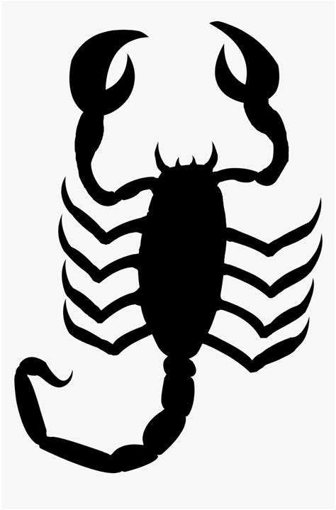 Scorpion Png Drawing, Transparent Png - kindpng