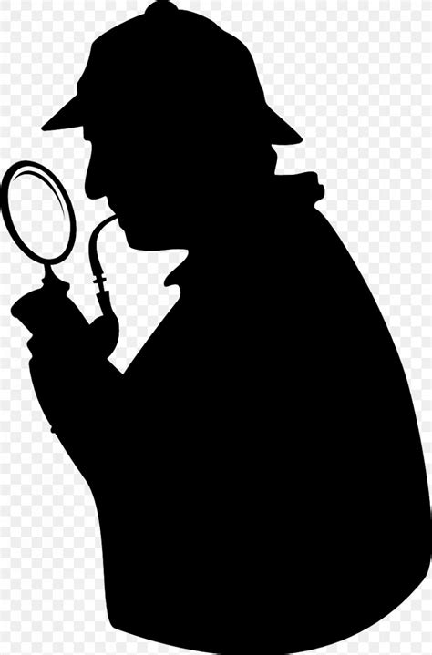 Detective Clip Art Black And White