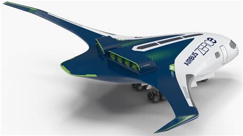 Airbus ZEROe Blended-Wing Body 3D Model $169 - .gltf .obj .ma .max .upk ...