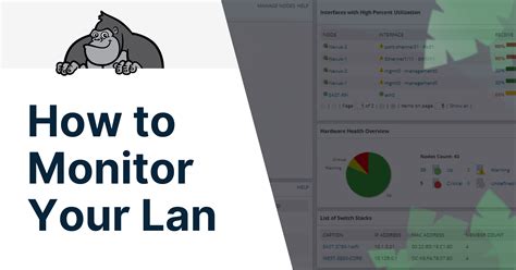 How to Monitor Your LAN - Gorilla Guide