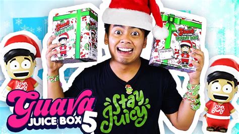 GUAVA JUICE BOX 5 HOLIDAY EDITION UNBOXING! - YouTube