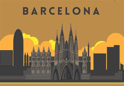 Sagrada Familia Barcelona Vector Art, Icons, and Graphics for Free Download