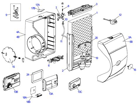 Aprilaire 400 Humidifier Parts - Bypass Style - Humidifiers