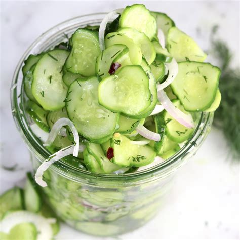 Cucumber Onion Salad - Miss in the Kitchen