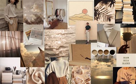 Beige Collage Wallpapers - Wallpaper Cave