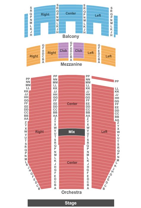 Paramount Theatre Seating Chart & Maps - Denver