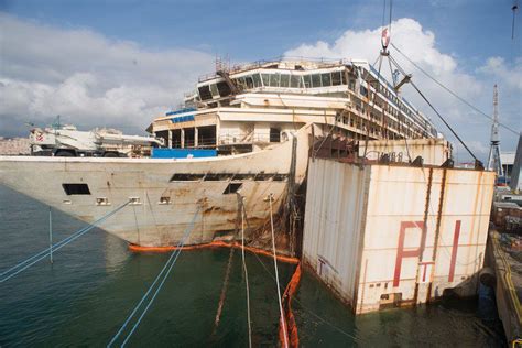 A Current Look At and Inside the Dismantled Costa Concordia