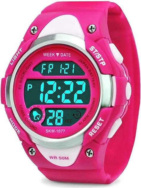 RSVOM Digital Watches for Girls Gifts - Kids Outdoor Sports Watch with ...