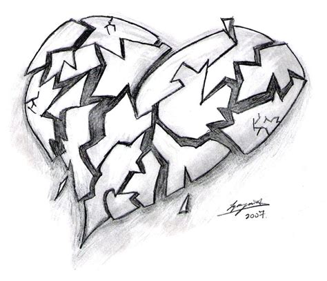 Broken Heart Drawings In Pencil | Free download on ClipArtMag