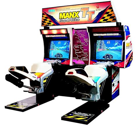 Sega Manx TT Super Bike Twin Arcade Machine | Liberty Games