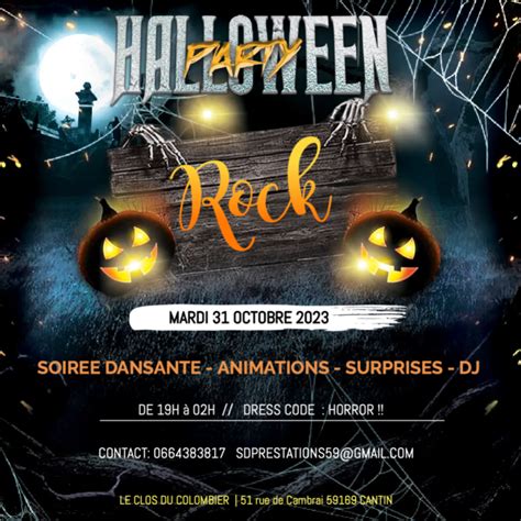 EDS Envie De Sortir EDS Danser HALLOWEEN ROCK PARTY - 31 Octobre le mar ...