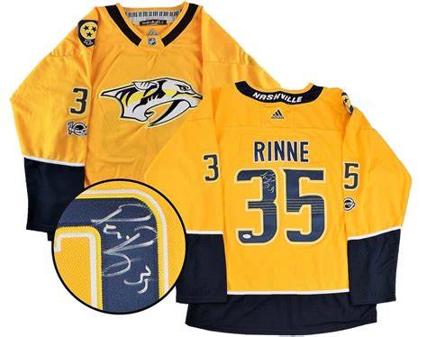 Pekka Rinne Autographed Nashville Predators Jersey – House of Hockey