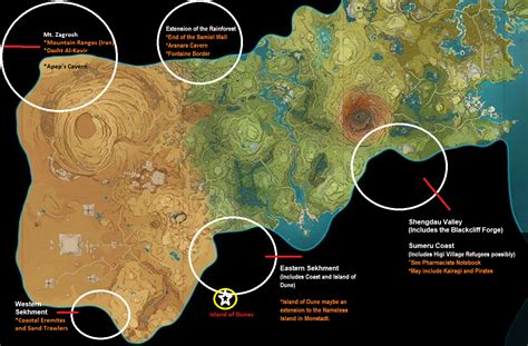 Teyvat Map Expansion Theory (Ver 3.5++) Genshin Impact | HoYoLAB