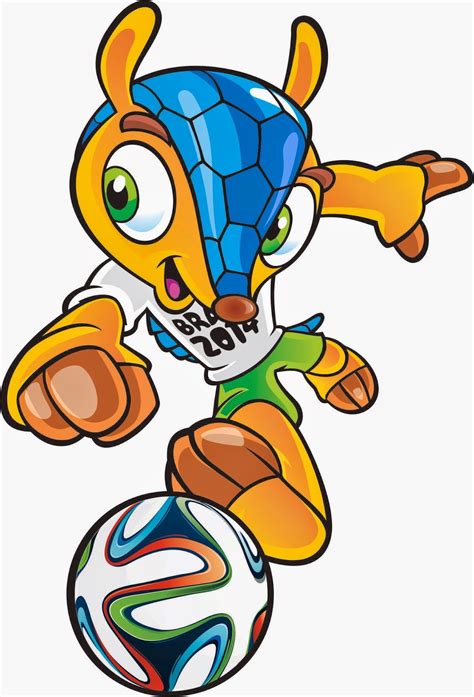 Fuleco Mascota Mundial Brasil 2014 - AldLogos