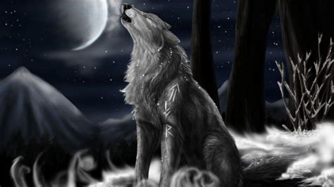 Mystical Wolf Wallpapers - Top Free Mystical Wolf Backgrounds - WallpaperAccess